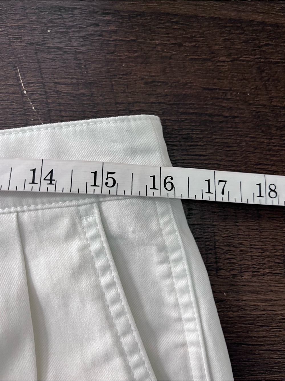 J Crew 3"pleated heritage chino short in White 6 Nwt - Picture 8 of 11